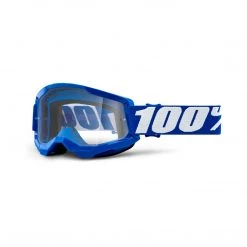 100 Percent Strata 2 Goggle Blue - Clear Lens 100%