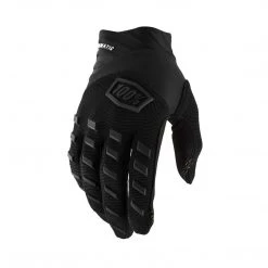 100% 100 Percent Airmatic Gloves - Black/Charcoal