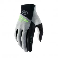 100 Percent Celium Gloves - Vapor/Lime