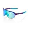 100% 100 Percent S2 Sunglasses - Matte Metallic/Blue Topaz Lens