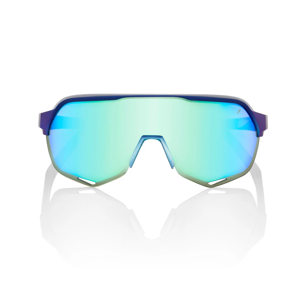 100% 100 Percent S2 Sunglasses - Matte Metallic/Blue Topaz Lens