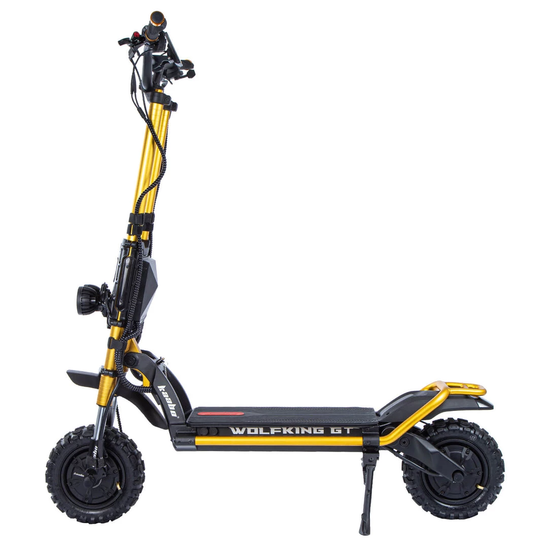 Kaabo Wolf Warrior GT King Electric Scooter - Gold 4 Kaabo Wolf Warrior GT King Electric Scooter - Gold