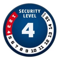 Abus Steel-O-Chain 5805 Combination Bike Lock 110cm