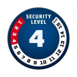 Abus Coil Cable Tresor 6512 Combination Bike Lock 180cm