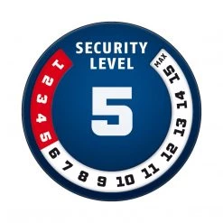 Abus Steel-O-Flex Tresor 6615C Combination Bike Lock 85cm