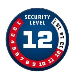 Abus U-Bolt Granit Plus 640 150x11mm Key Bike Lock