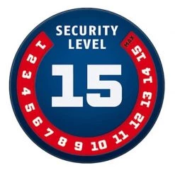 Abus U-Bolt Granit XPlus 540 230x13mm Key Bike Lock