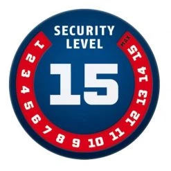 Abus U-Bolt SmartX 770A Alarm 230x13mm USH U Bike Lock