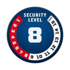 Abus U-Bolt Ultra Mini 410 140x12mm SH34 Key Bike Lock