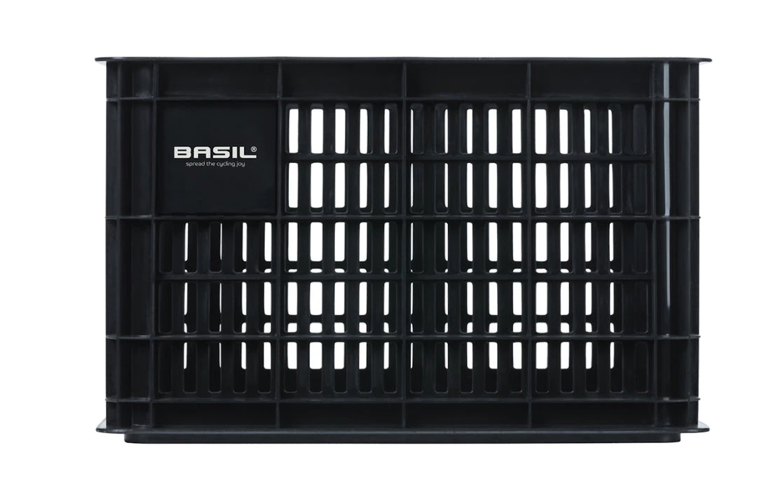 Basil Bicycle Crate Medium 33L Black 4 Basil Bicycle Crate Medium 33L Black