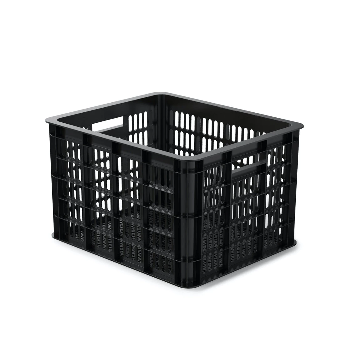 Basil Bicycle Crate Medium 33L Black 3 Basil Bicycle Crate Medium 33L Black