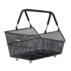 Basil MIK Cento Rear Basket Black