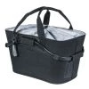 Basil Noir Carry All Rear Basket Midnight Black