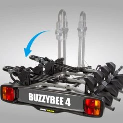 Buzzrack Buzzybee 4 Platform Tow Ball Bike Rack