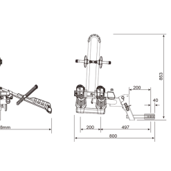 Buzzrack Eazzy 2 Platform Hitch Mount Bike Rack 25 Buzzrack Eazzy 2 Platform Hitch Mount Bike Rack