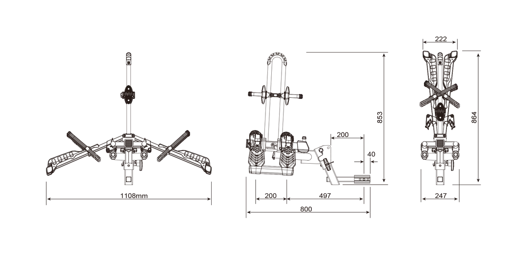 Buzzrack Eazzy 2 Platform Hitch Mount Bike Rack 14 Buzzrack Eazzy 2 Platform Hitch Mount Bike Rack