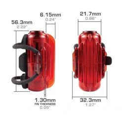 Serfas E-Lume Rear Light 60 Lumens Serfas Lights