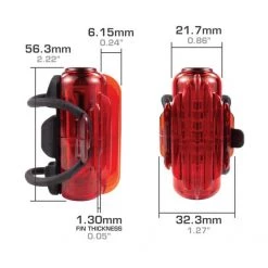Serfas E-Lume Rear Light 30 Lumens