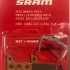 SRAM Disc Brake Pad Sintered Steel Powerful HRD-LevelTLM-Ult
