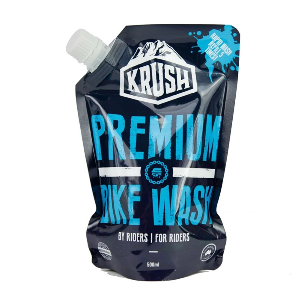 Krush Premium Bike Wash Pouch 500ml 3 Krush Premium Bike Wash Pouch 500ml