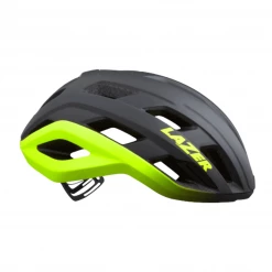 Lazer Strada Kineticore Helmet - Matte Dark Grey/Flash Yellow