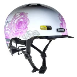 Nutcase Street MIPS Helmet - Delecate Flower Reflective