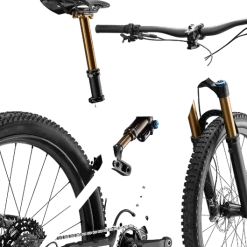 Orbea Rise M-LTD Custom Gloss Grey E-Mountain Bike - 2021