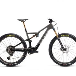 Orbea Rise M-LTD Custom Gloss Grey E-Mountain Bike - 2021