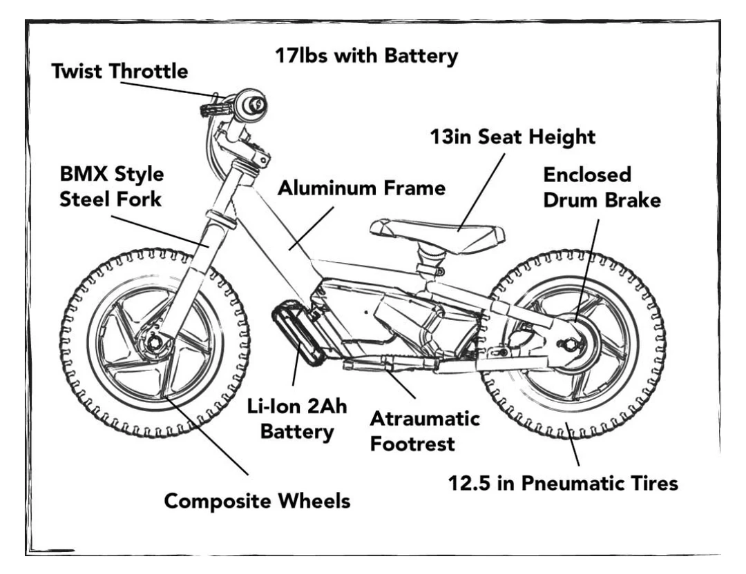 STACYC 12inch Electric Balance Bike 10 STACYC 12inch Electric Balance Bike