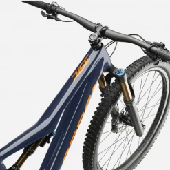 Orbea Rise M10 Custom Metallic Navy E-Mountain Bike - 2021