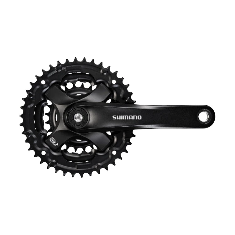 Shimano FC-TY501 Front Crankset 170mm 48-38-28 Black 3 Shimano FC-TY501 Front Crankset 170mm 48-38-28 Black