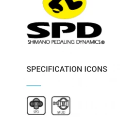 Accessories Shimano XT SPD PD-M8120 Deore XT Trail Pedals