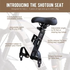 Shotgun Kids MTB Seat