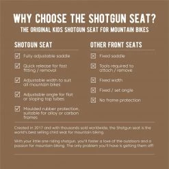 Shotgun Kids MTB Seat