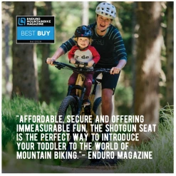 Shotgun Kids MTB Seat + Handlebar Combo