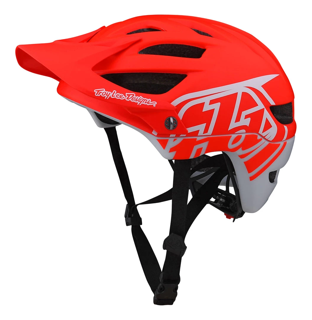 Troy Lee Designs A1 Youth MTB Helmet - Drone Red 3 Troy Lee Designs A1 Youth MTB Helmet - Drone Red