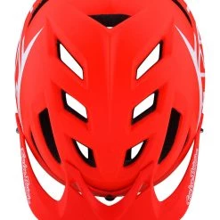 Troy Lee Designs A1 Youth MTB Helmet - Drone Red 10 Troy Lee Designs A1 Youth MTB Helmet - Drone Red