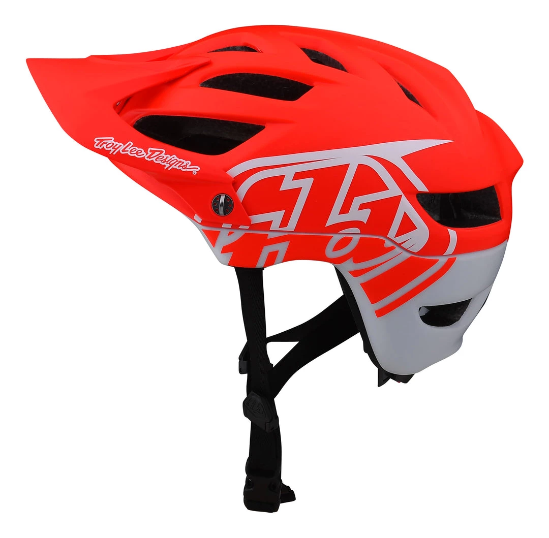 Troy Lee Designs A1 Youth MTB Helmet - Drone Red 7 Troy Lee Designs A1 Youth MTB Helmet - Drone Red