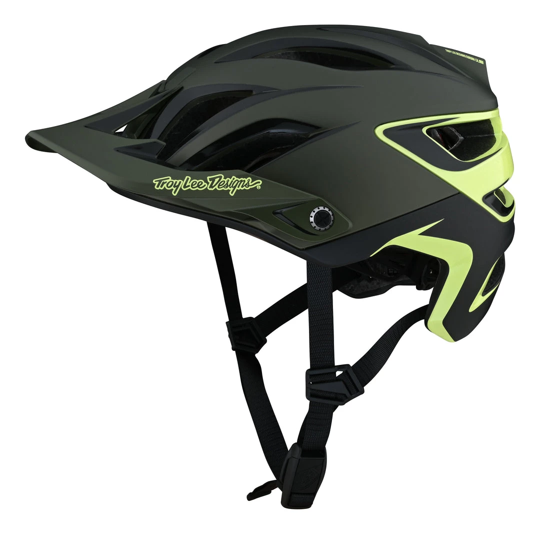 Accessories Troy Lee Designs A3 MIPS MTB Helmet - Uno Glass Green 6 Accessories Troy Lee Designs A3 MIPS MTB Helmet - Uno Glass Green