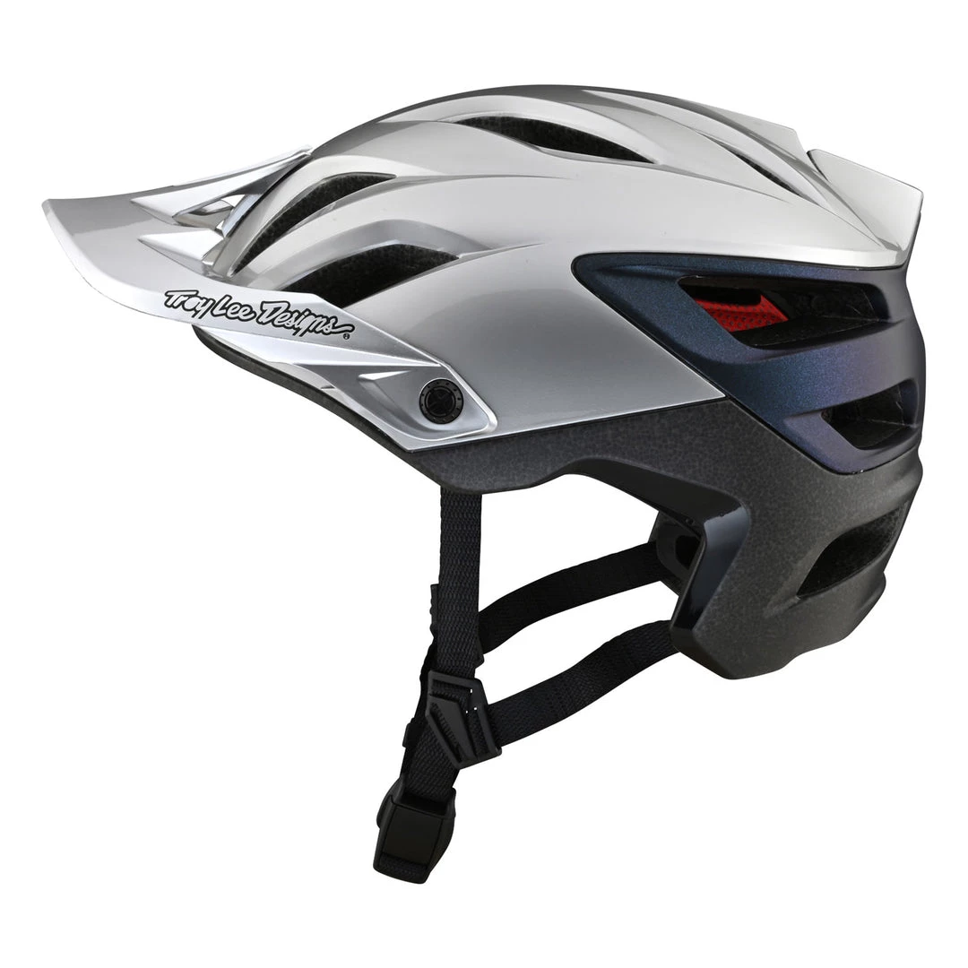 Troy Lee Designs A3 MIPS MTB Helmet - Uno Silver/Electro 3 Troy Lee Designs A3 MIPS MTB Helmet - Uno Silver/Electro