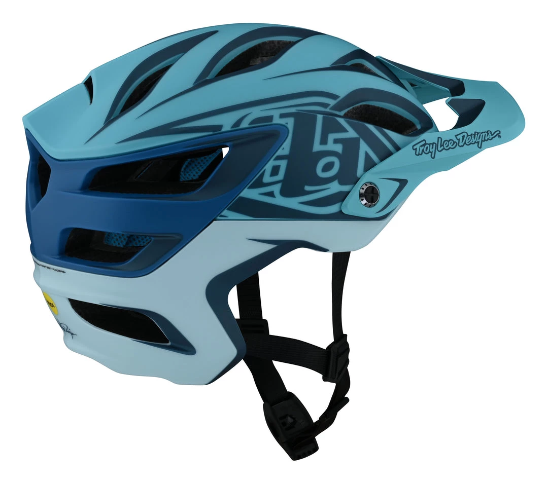 Troy Lee Designs A3 MIPS MTB Helmet - Uno Water 4 Troy Lee Designs A3 MIPS MTB Helmet - Uno Water