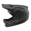 Troy Lee Designs D3 Fiberlite Helmet - Mono Black 2 Troy Lee Designs D3 Fiberlite Helmet - Mono Black
