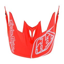 Accessories Troy Lee Designs D3 Fiberlite Helmet - Slant Red