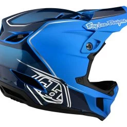 Accessories Troy Lee Designs D4 Composite Helmet - Shadow Blue