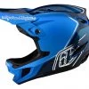 Accessories Troy Lee Designs D4 Composite Helmet - Shadow Blue