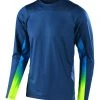 Accessories Troy Lee Designs Skyline LS Jersey - Jet Fuel Navy