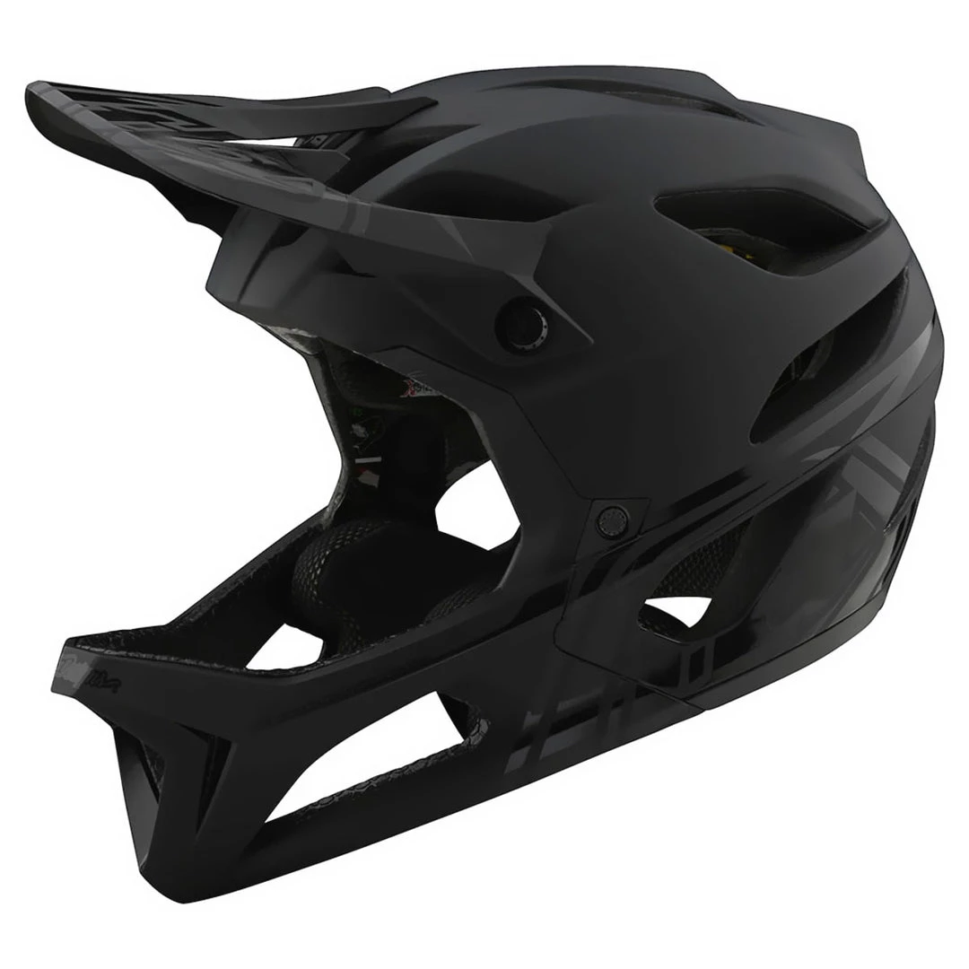 Accessories Troy Lee Designs Stage MIPS Helmet - Stealth Midnight 4 Accessories Troy Lee Designs Stage MIPS Helmet - Stealth Midnight