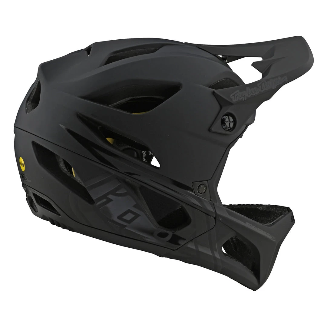 Accessories Troy Lee Designs Stage MIPS Helmet - Stealth Midnight 7 Accessories Troy Lee Designs Stage MIPS Helmet - Stealth Midnight