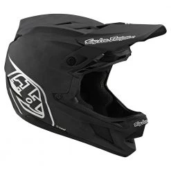 Accessories Troy Lee Designs D4 Carbon Helmet - Stealth Black/Silver
