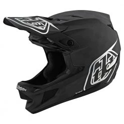 Accessories Troy Lee Designs D4 Carbon Helmet - Stealth Black/Silver
